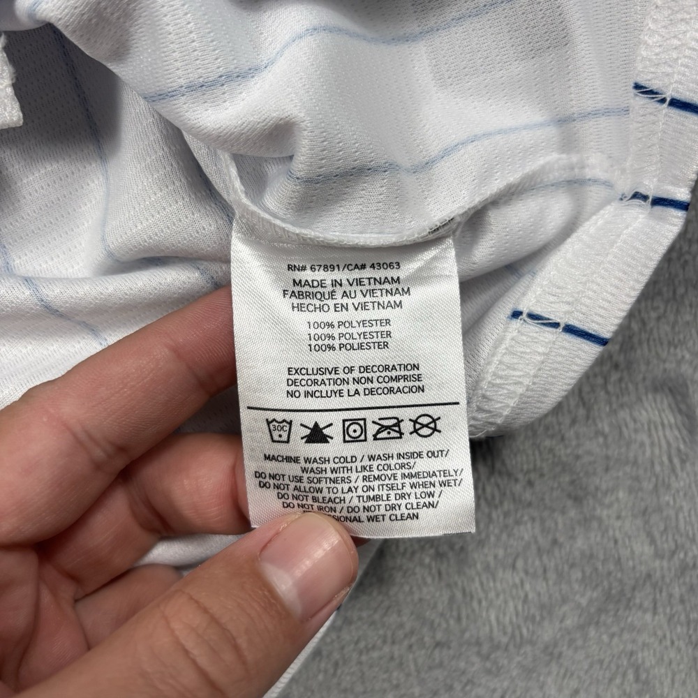 Nike Chicago Cubs Pinstripe Baseball Jersey Kids Youth Medium 5/6* - Picture 4 of 8